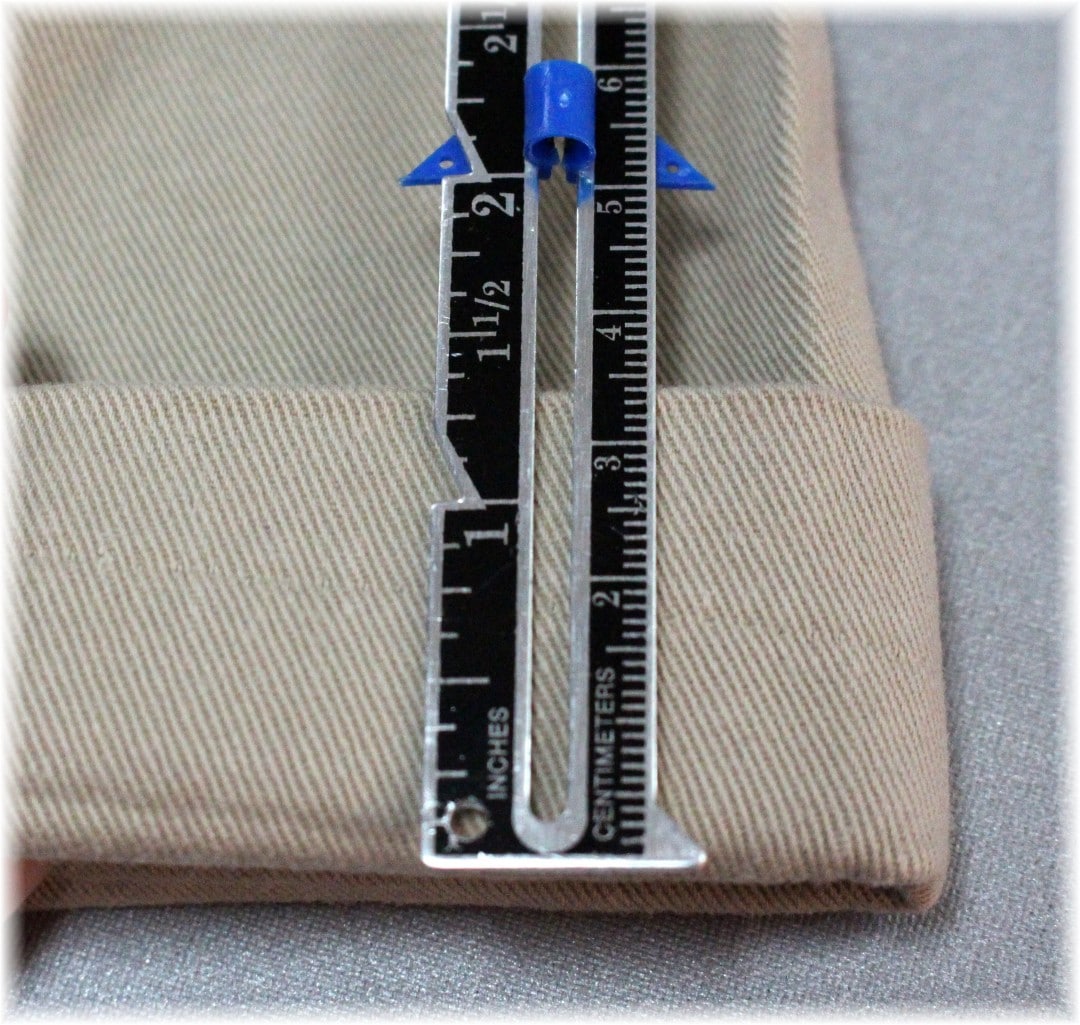 Sewing Tutorial Hemming Pants with Cuffs Angela Wolf's Sewing Blog
