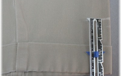 Sewing Tutorial: Hemming Pants with Cuffs