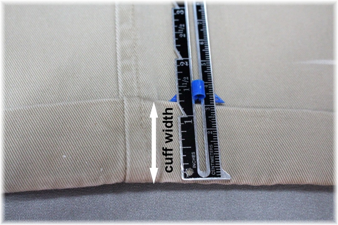 Sewing Tutorial Hemming Pants with Cuffs Angela Wolf's Sewing Blog