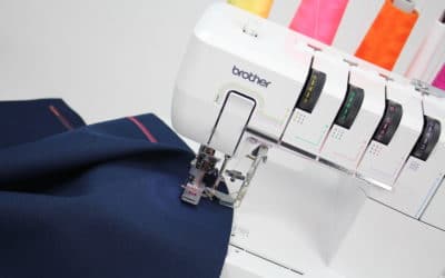 TUTORIAL: HOW TO THREAD THE BROTHER DOUBLE SIDED COVERSTITCH MACHINE CV3550