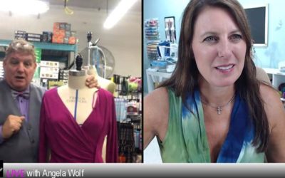 Episode 89 Behind the Scenes LIVE with Angela Wolf talking with Joe Vecchiarelli
