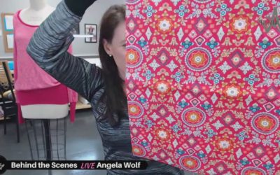 Episode 114 Behind the Scenes Vlog with Angela Wolf – quick updates on events and classes, wine bag tutorial, and watch party for youtube!